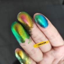 光学色粉高亮度变色龙颜料  汽车喷漆 化妆品美甲 珠光粉货源厂家