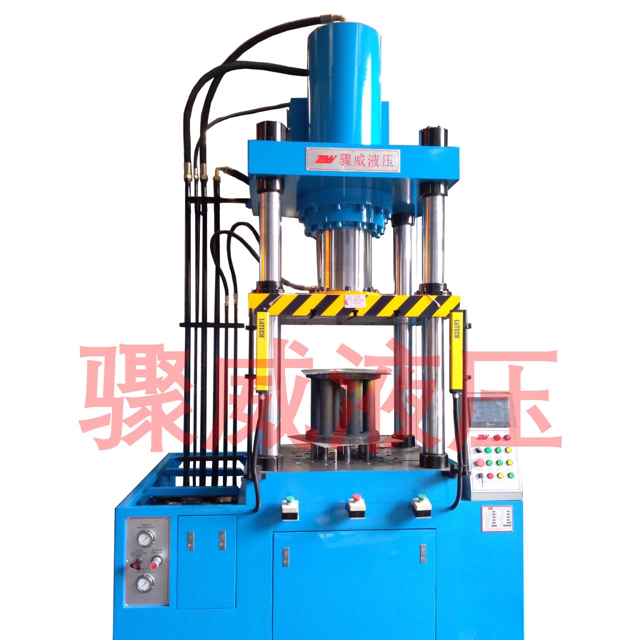 液压拉伸机锅碗瓢盆餐具碟子菜盆等成型机四柱拉伸油压机
