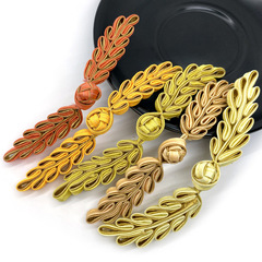 手藝工旗袍唐裝上衣盤扣民族服飾禮品喜帖古典紐扣葉子扣麥穗扣子