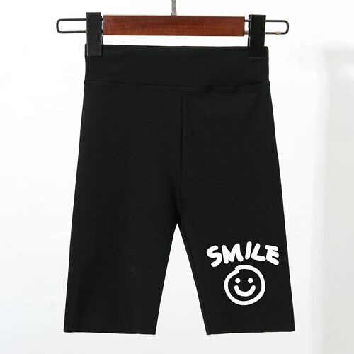 Girls' Barbie Pants Summer Thin Shark Skin Children Leggings Five-Pocket Pants For Older Children Shark Pants Wearable Shorts