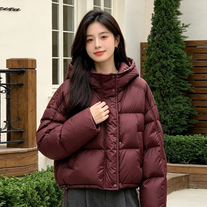 Women's short down jacket, 90% duck down, thickened for winter, popular style, wholesale from Pinghu, suitable for petite individuals