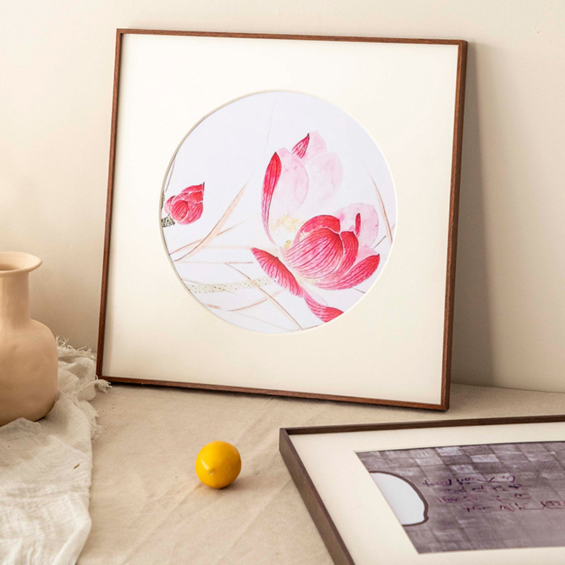 Narrow square aluminum alloy photo frame calligraphy and painting mounting Chinese painting calligraphy 38 Chinese painting frame 33 poster wall hanging Narrow square aluminum alloy photo frame calligraphy and painting mounting Chinese painting calligraphy 38 Chinese painting frame 33 poster wall hanging