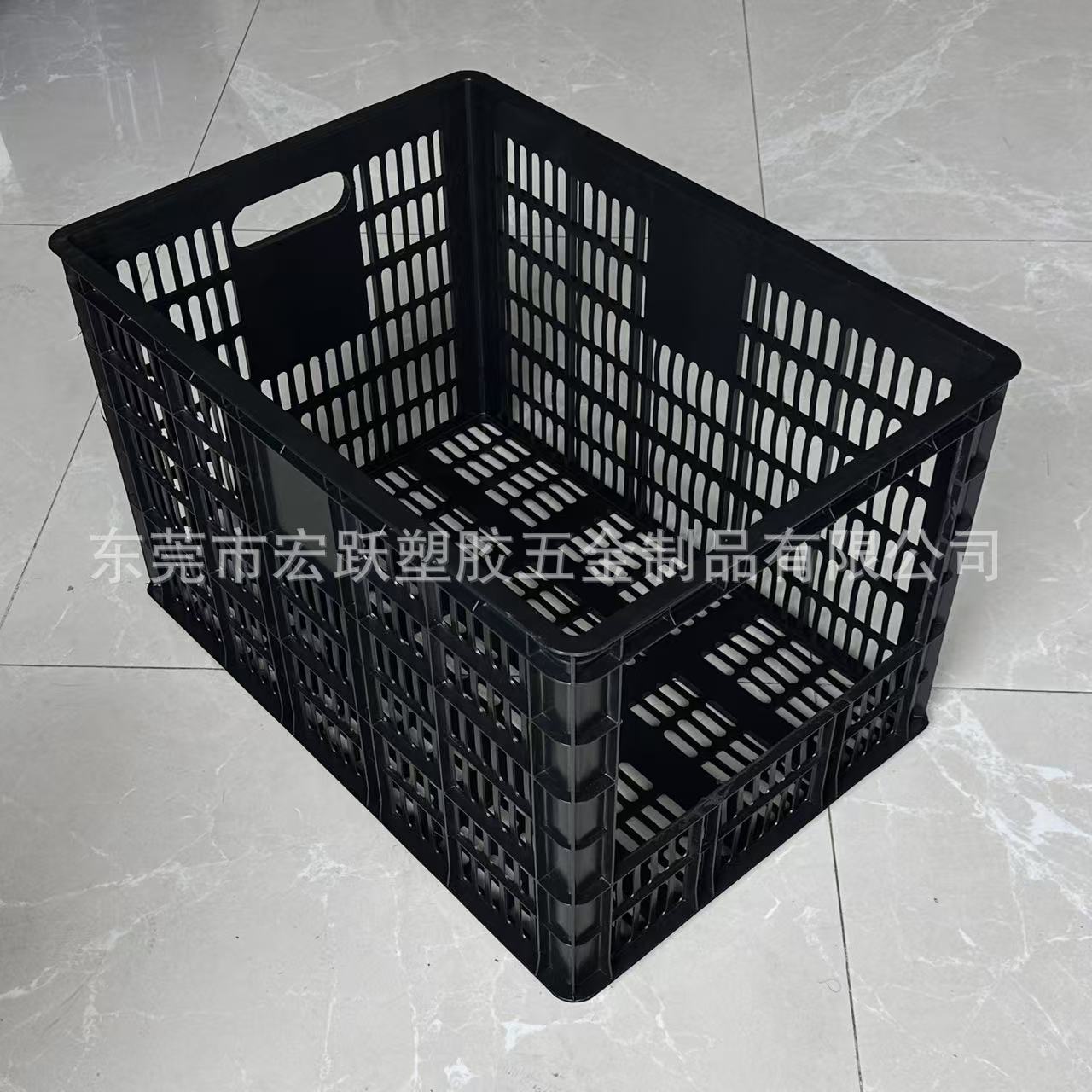 加厚防静电开口萝塑料周转框可堆叠电子产品电子芯片货物分拣货架