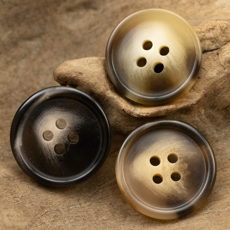 Khaki Casual Suit Sweater Four Eyes Resin Button Autumn and Winter Coffee Cashmere Coat Black Coat Button Khaki Casual Suit Sweater Four Eyes Resin Button Autumn and Winter Coffee Cashmere Coat Black Coat Button