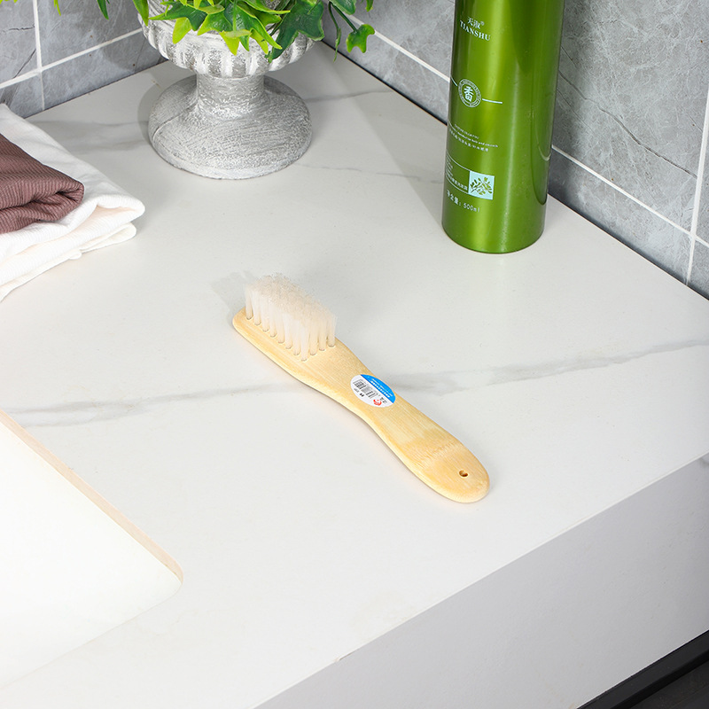 수제 신발 브러시 화이트