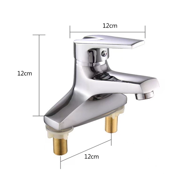Bronze Mingjia double-hole all-copper Silo double couplet