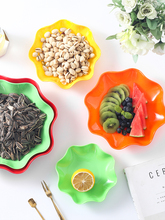 欧式塑料水果盘创意客厅茶几果盘零食盘家用酒吧小吃碟商用瓜子盘