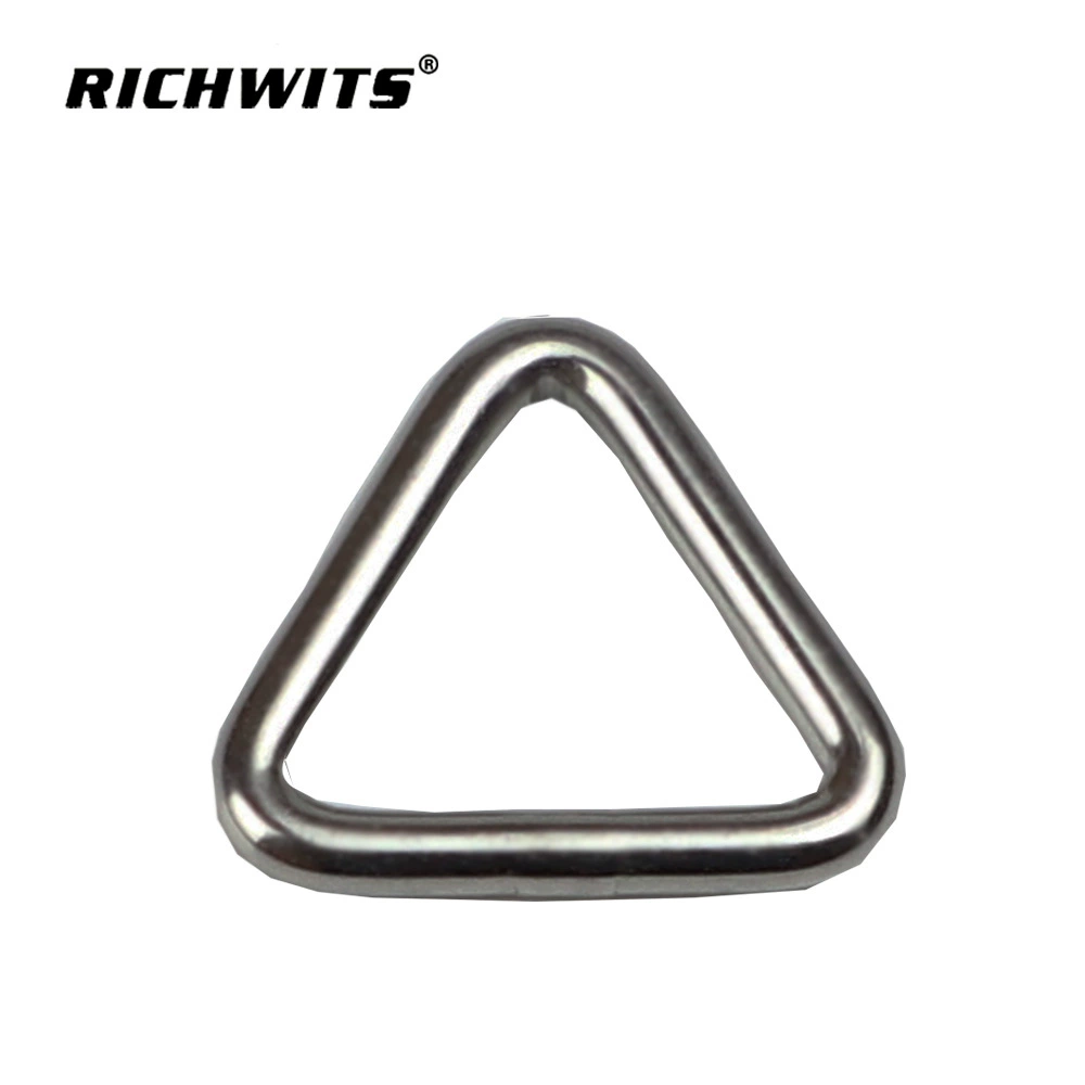 Из нержавеющей стали треугольное кольцо треугольное кольцо соединительное кольцо для багажа аксессуары фурнитура 304 316 равностороннее треугольное кольцо