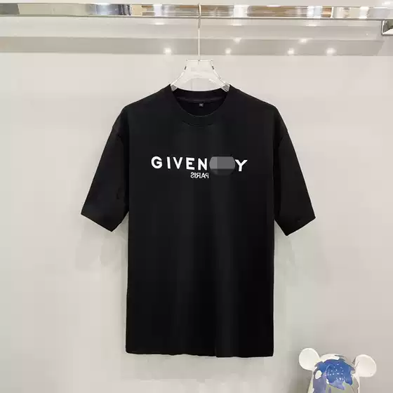 Jackson Wang Style Black T-Shirt Trendy Brand European and American Short-Sleeve Men's Summer New High Street Oversized Loose Top