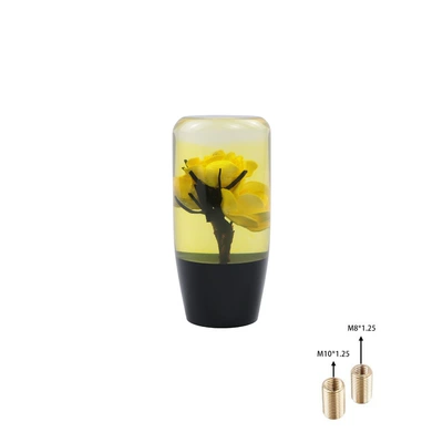 modification universal acrylic personality: Other Car Modifications - 10cm-yellow-flower
