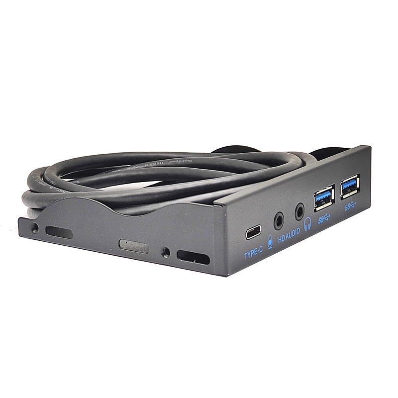USB3.2����λ10Gbps��ƵHD-AUDIOǰ�����3.5��TYPE-E/19PIN/9��