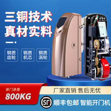 摩曼庭院遥控对开门机八字平开门电机双开大门自动门电机电动门机