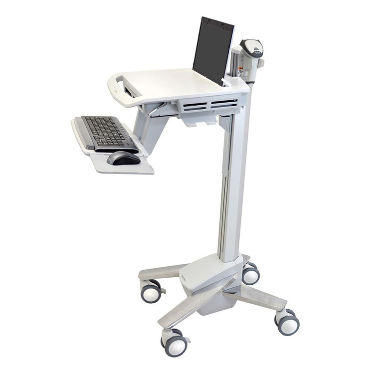 Aigsheng ergotron SV40-6100-0 medical ward round car inpatient laptop cart medicine delivery Aigsheng ergotron SV40-6100-0 medical ward round car inpatient laptop cart medicine delivery