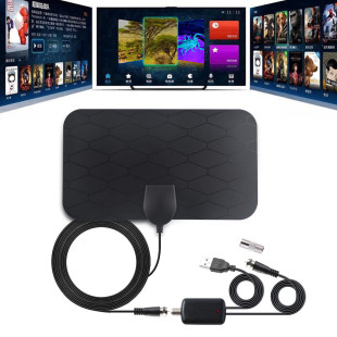 Cross-border supply digital TV antenna indoor HD ground wave antenna household receiver European and American film antenna