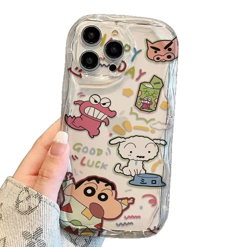 Funda linda para teléfono iphone16pro Apple 15 anti-caída 14 dibujos animados 13promax nuevo 12/11XR