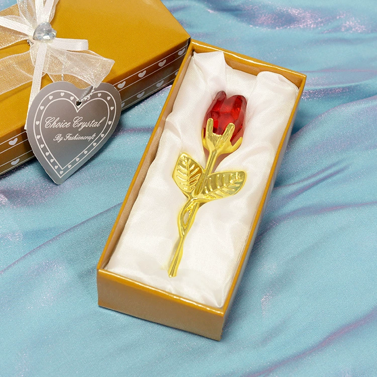 Фабрика прямых продаж хрустальная роза ремесла на День Святого Валентина Подарки Свадебные подарки