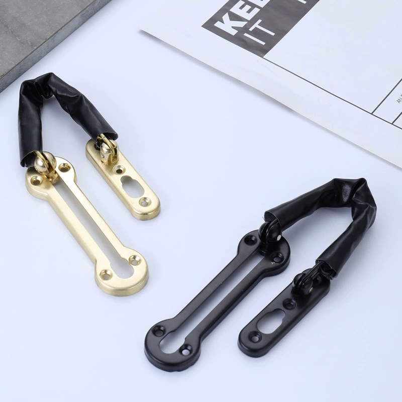 Утолщенная противоугонная дверь из нержавеющей стали с перфорированной дверной цепью L6Y, заводская цепь, универсальная для отелей и гостевых домов.