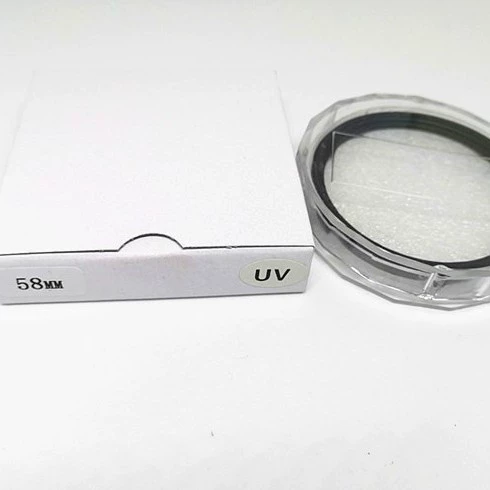 Оптовая продажа от производителя: белый фильтр УФ-защиты для объективов 37-82 мм, защита для зеркальных камер, фильтр для камеры