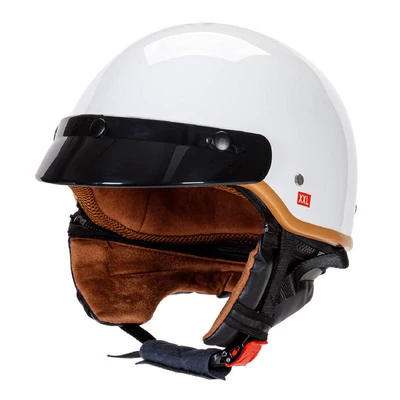 Dot Certified Retro Half, Motosiklet kaskı (dəbilqə)