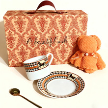 高级感咖啡杯碟礼盒陶瓷对杯乔迁伴手礼套装咖啡杯茶杯生日礼批发