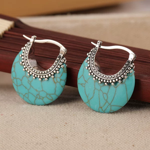 Morning Moon Cross-Border Earrings European and American Style Dragonfly Hollow Copper Hoop Earrings Yiwu Earrings