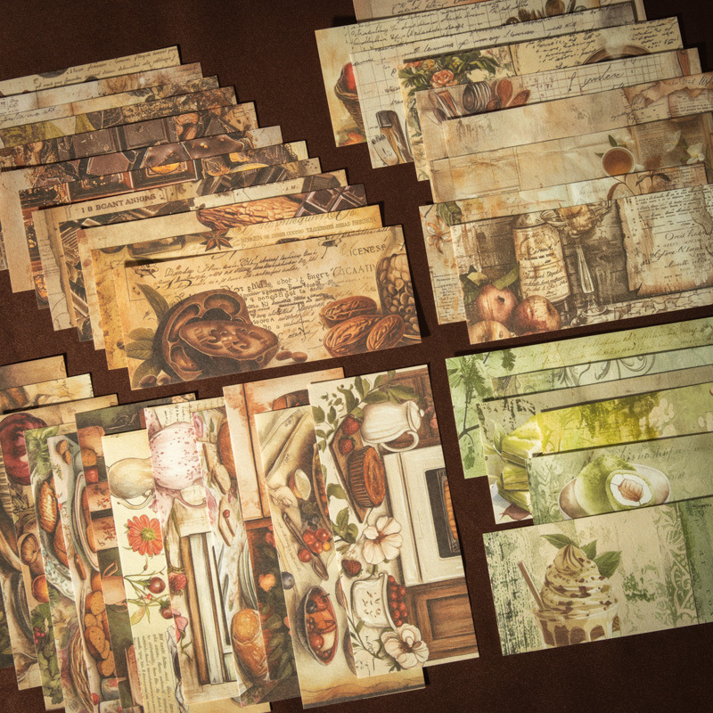 Material troquelado de material doble en caja de salsa de tomate para niñas, material de cuenta manual con tema de chocolate de caja de música sedosa e inteligente