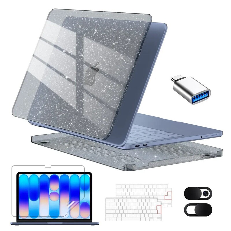 The same MacBook protective case set as on Amazon, available for direct purchase from the manufacturer and customizable