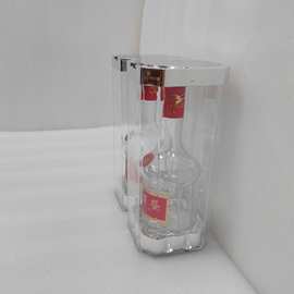 通用亚克力酒盒包装白酒透明盒通货可零售单卖