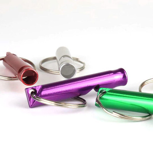 5A12 large sports whistle aluminum alloy whistle outdoor emergency rescue whistle fire emergency kit matching whistle