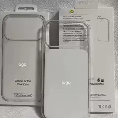 Suitable for Iphone17Promax Mobile Phone Case Magnetic Transparent Apple 17 with Animated Pop-Up Window Magsafe17Pro