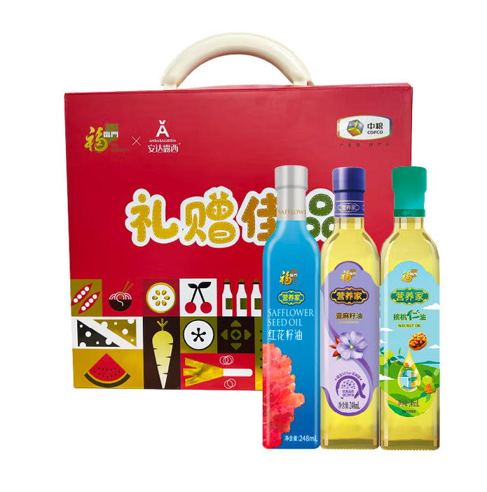 福临门营养家1+1+1礼盒248ml*3