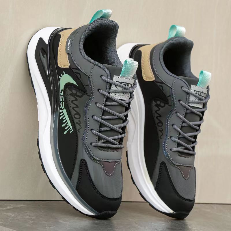 Nuevos zapatos de hombre zapatos deportivos de cuero hombre impermeable zapatos deportivos casuales suaves ligeros tendencia transfronteriza