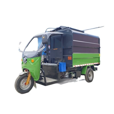 compression garbage collection vehicle, Elektrik zibil maşınları