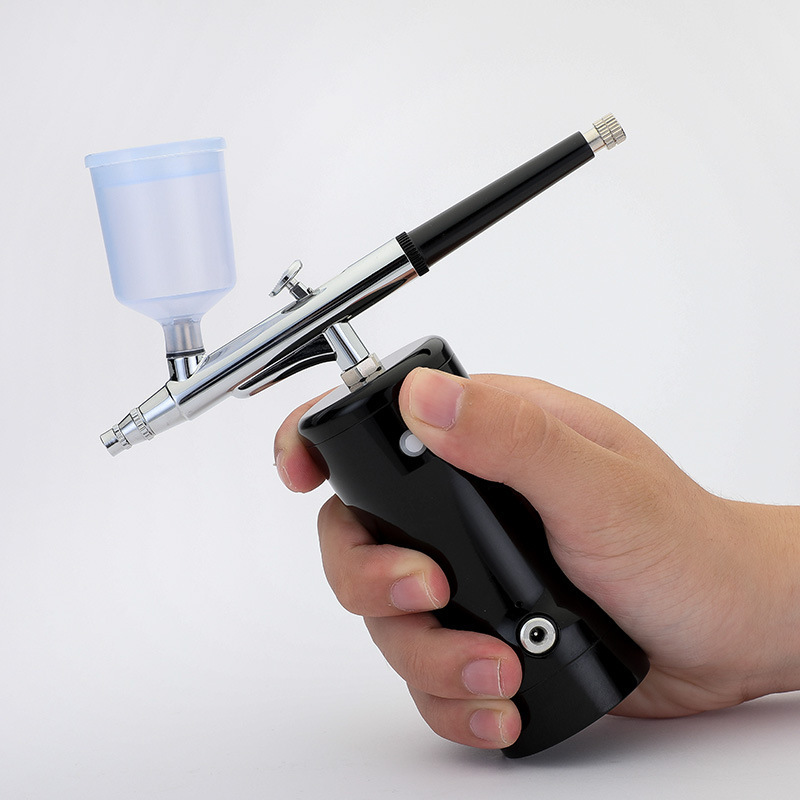 Beauty, Nail Art, Temporary Tattoos, Airbrush Pen Set with Rechargeable Portable Handheld Airbrush Pump