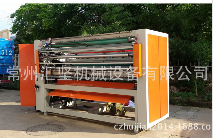 全自动无尘布分条机 超声波洗碗布分条横切设备 洗脸巾切片机