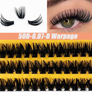 20D/30D/40D/50D false eyelashes foreign trade style self-grafting eyelashes thick natural single cluster false eyelashes