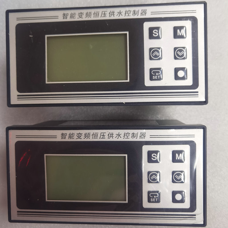 智能恒压供水控制器4--20MA一拖四泵休眠巡检液晶电源变压器仪表