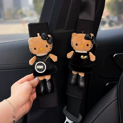 Seatbelt Shoulder Pads, Cute Kitty: Seat belt shoulder pad