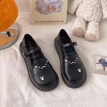 C 83374 Soft Mary Jane Lolita Student Flats ��ϵ������СƤЬ