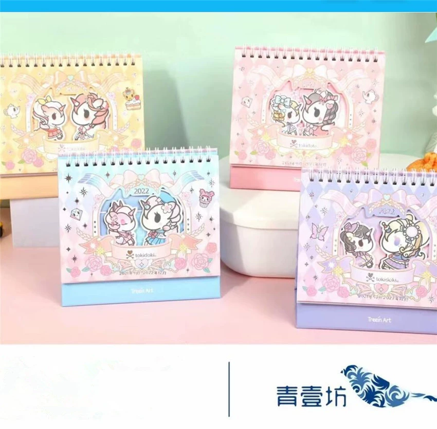 Новый креативный оптовый Qingyifang TR-EMG0230tokidoki Lolita обычный коил настольный календарь M календарь