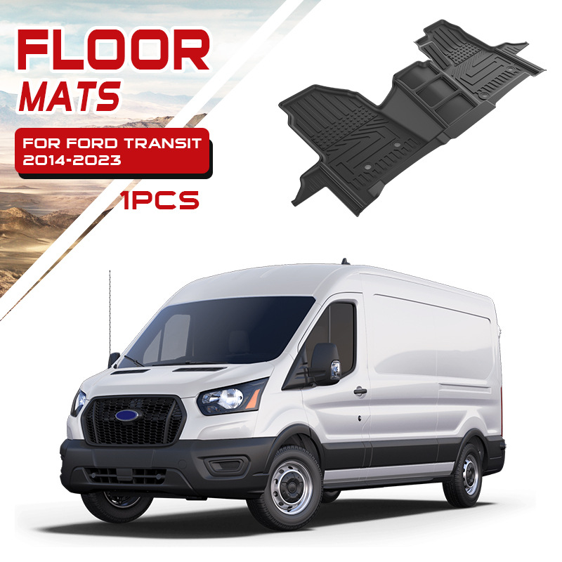 TXR para Ford Transit alfombrilla de coche Tpe Car Floor Mat especial 5D almohadilla de pie ecológica