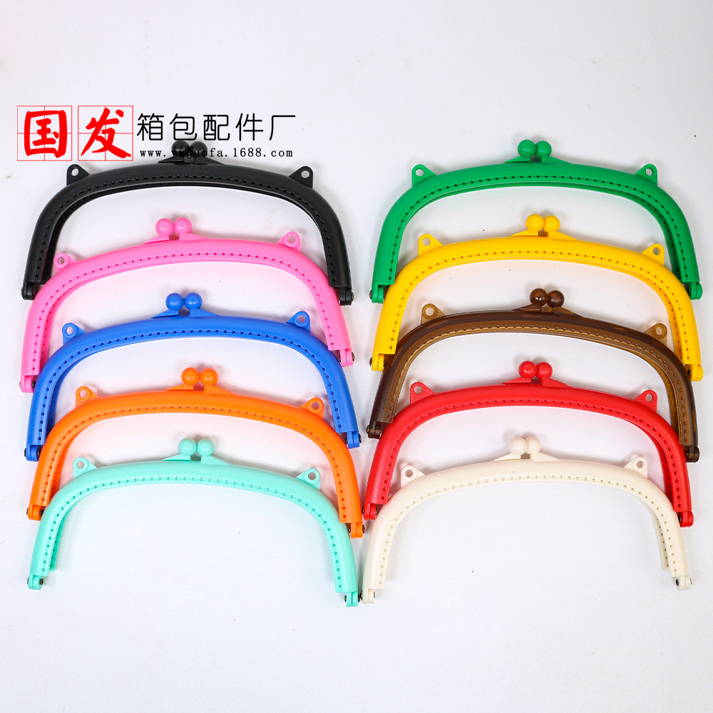 Nuevo: 20CM arco de color caramelo resina oro 20MM arco de oro plástico oro orejas 10 colores opcionales