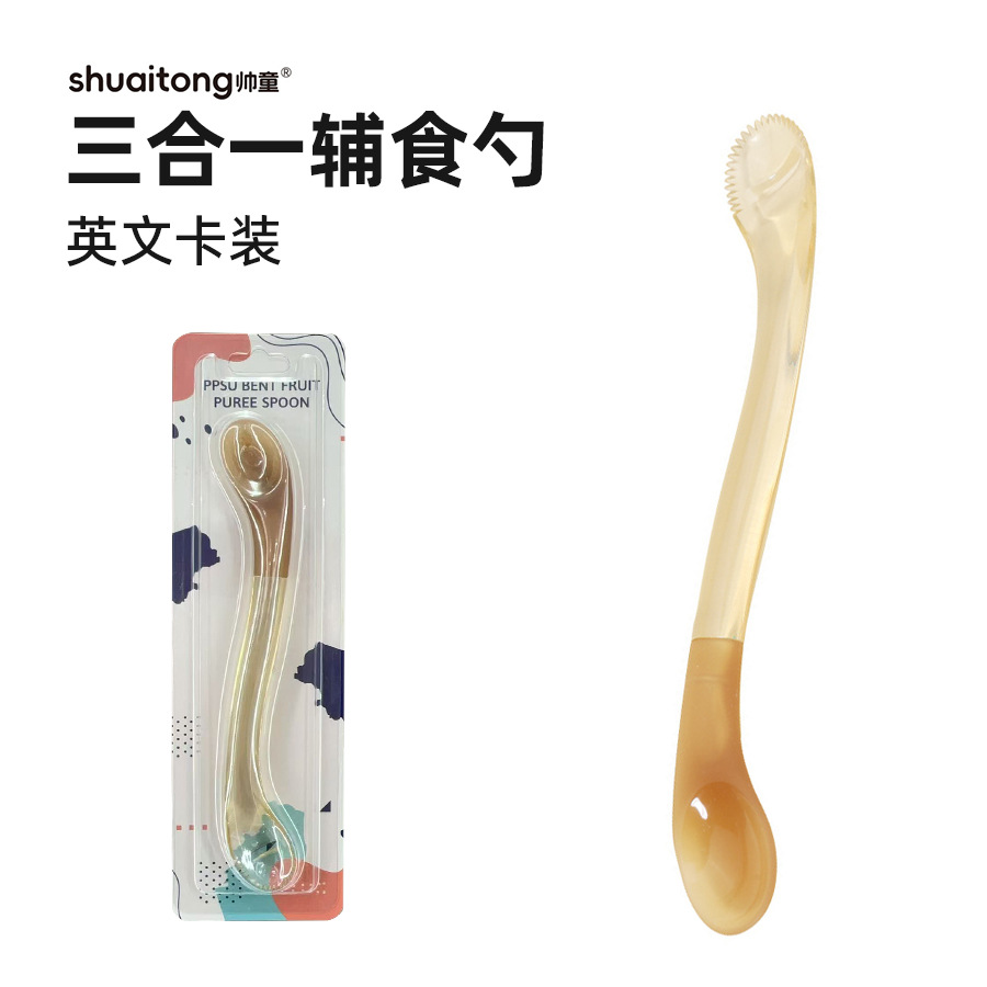 Cucharas de barro de frutas para bebés, cucharas de barro de frutas recién nacidos, cucharas de alimentos suplementarios de frutas, artefactos mágicos, cucharas de alimentos suplementarios para niños al por mayor