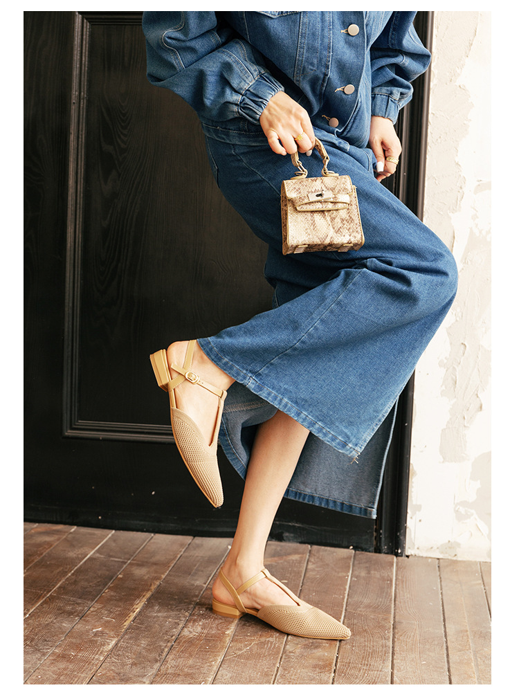 CHIKO Callen Open Toe Block Heels T-Strap Shoes