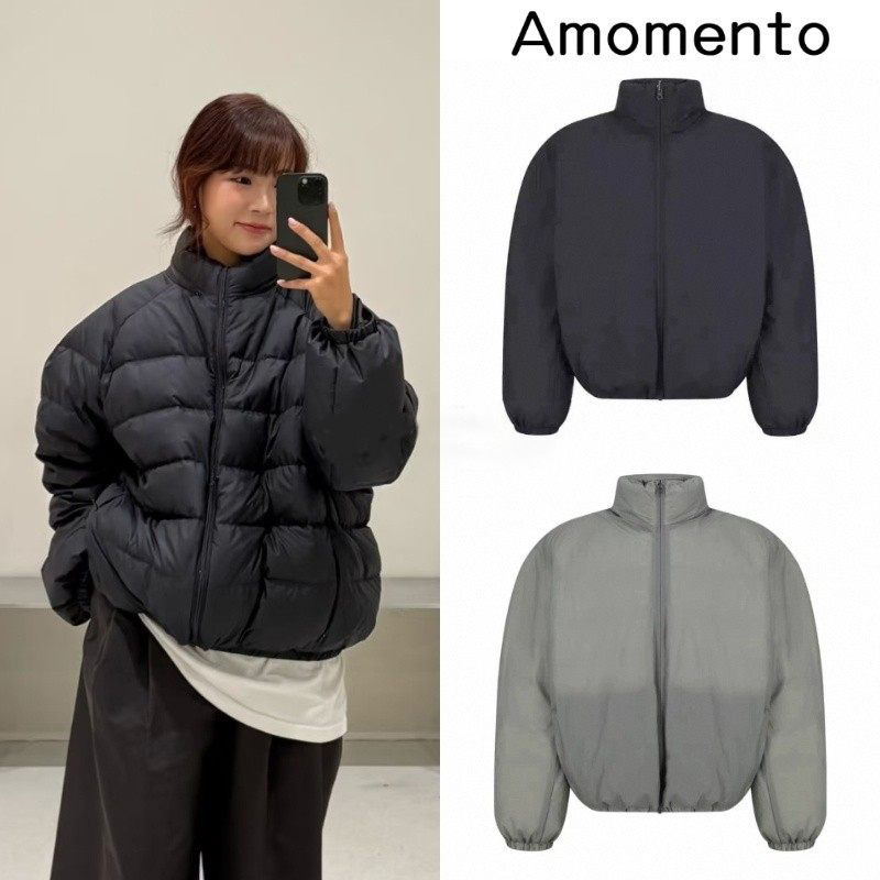 Now the New 2025 Winter Model from Korean Designer Amom*Nto Is a Unisex Two-Way down Jacket for Both Men and Women