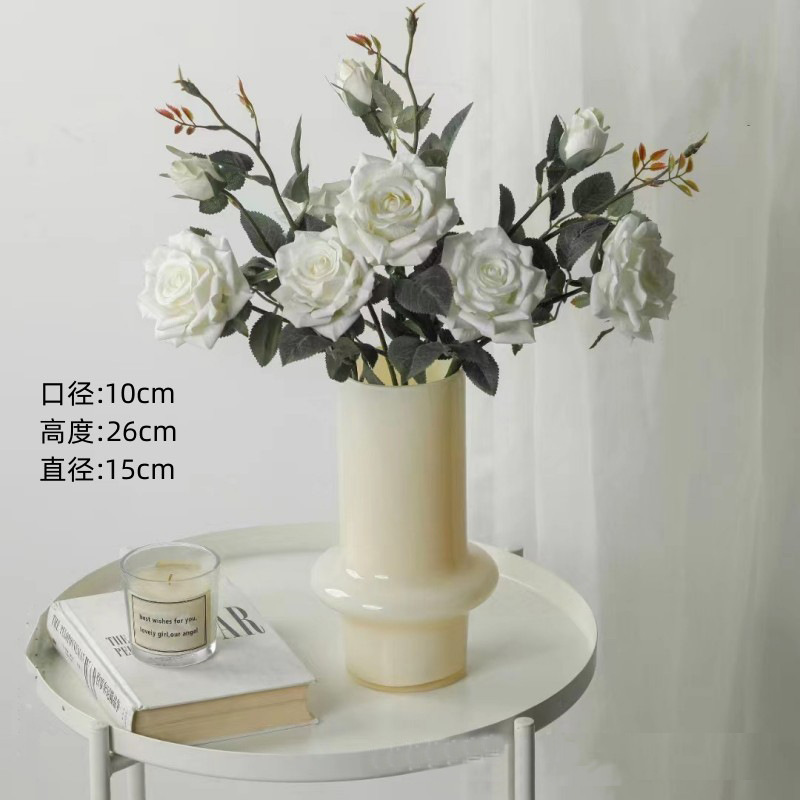 25 부드러운 옥 (크림 화이트)