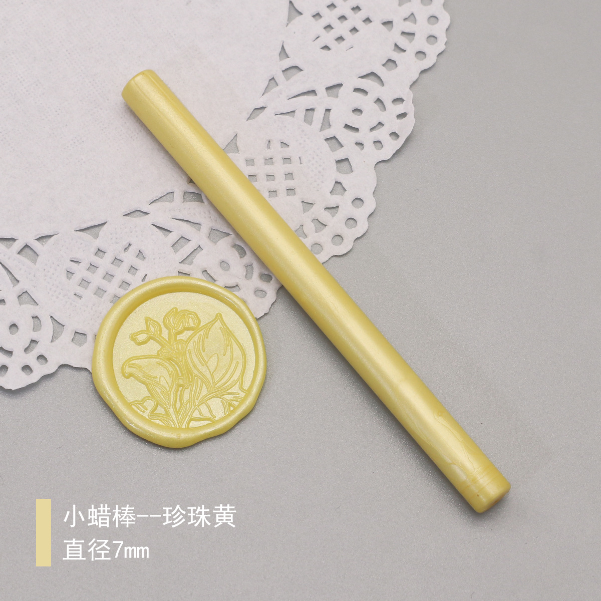 Palo de cera de pintura al fuego 94 colores 10*0,7 cm La barra de cera pequeña redonda se puede mezclar con la pistola de cera se puede utilizar en fábrica al por mayor