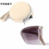 Sunglasses, ultra light soft heel, retro sun protection cream, glasses, new collection, internet celebrity, UF-protection