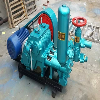 BW250泥浆泵生产厂家注浆机价卧式三缸往复单作用活塞泵配件零售