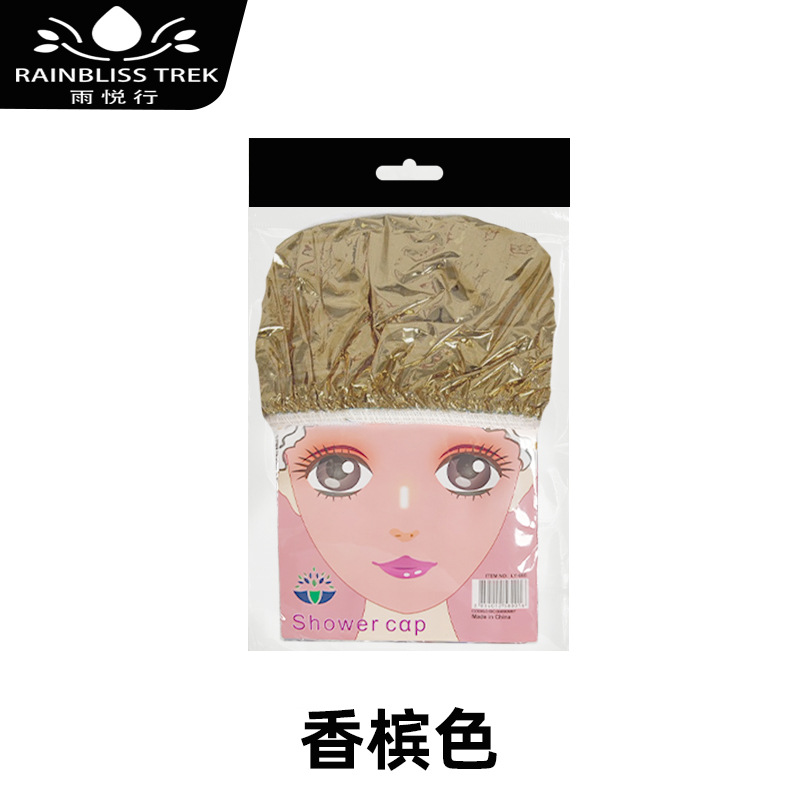 Tapa de papel de aluminio desechable al por mayor belleza de pelo de estaño tapa de evaporación papel de aluminio tapa de ducha desechable impermeable hembra tapa de lámina de estaño